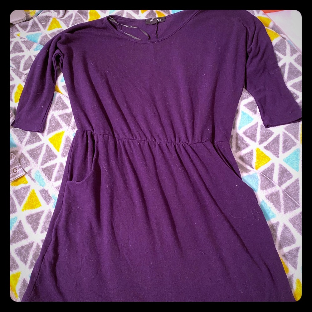 Purple dress
